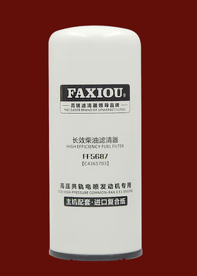 Filtro de aceite de rociadura blanco del motor diesel de DFM FF5687 M72x2